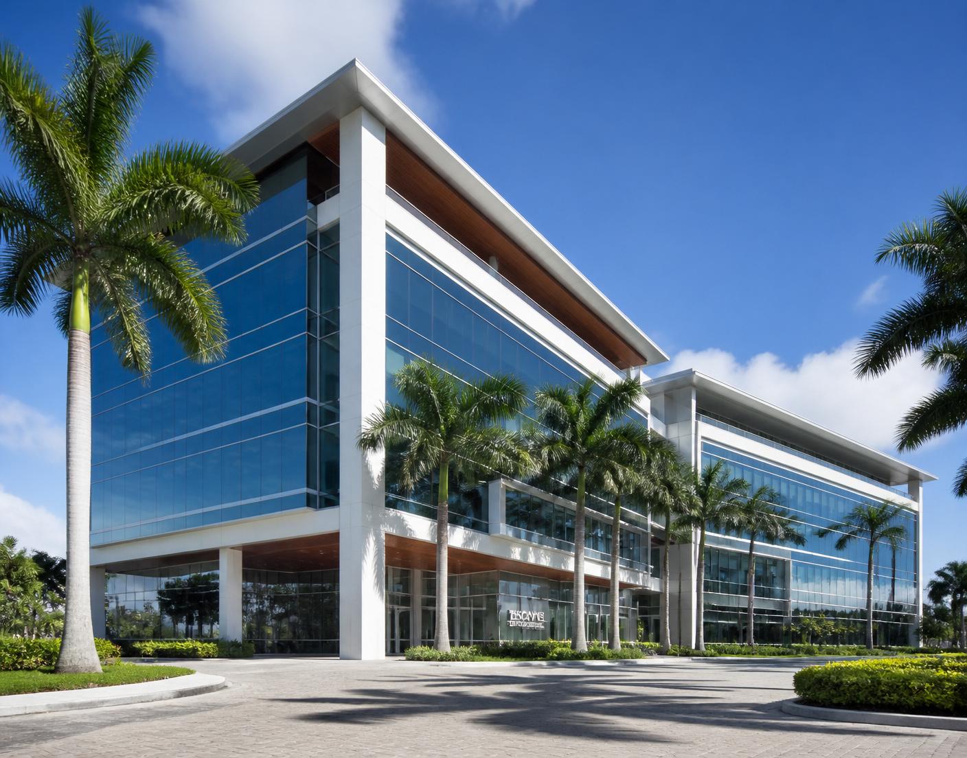 Modern commercial office property served by KW Handyman Davie